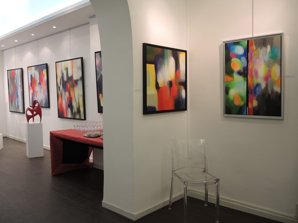 Exposition avec M Enzo Marazzi Galerie Yvert Lyon