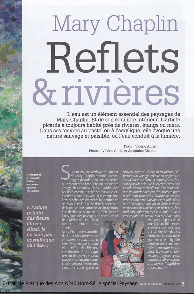 Article Pratique des Arts