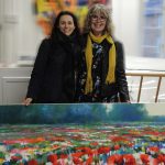 At Wychwood Art Gallery with Deborah Allan
