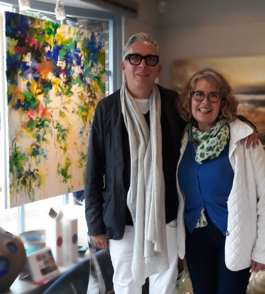 Coastal Art Gallery Lymington Mary Chaplin et Stewart Mechem