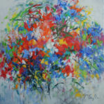 Mary Chaplin the colors of june 80x80